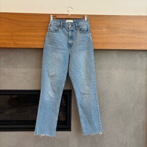Abercrombie & Fitch The 90s Straight Ultra High Rise, Size 27